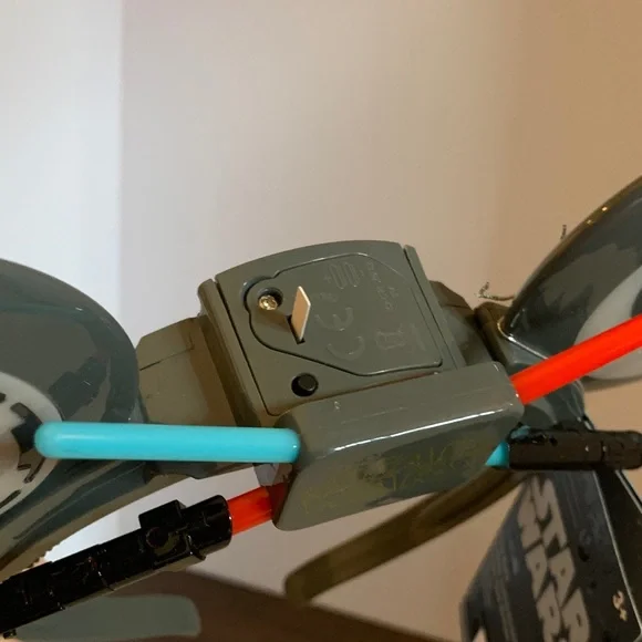 Disney Parks Star Wars Light Up Mickey Mouse Ears Headband - Picture 4 of 9